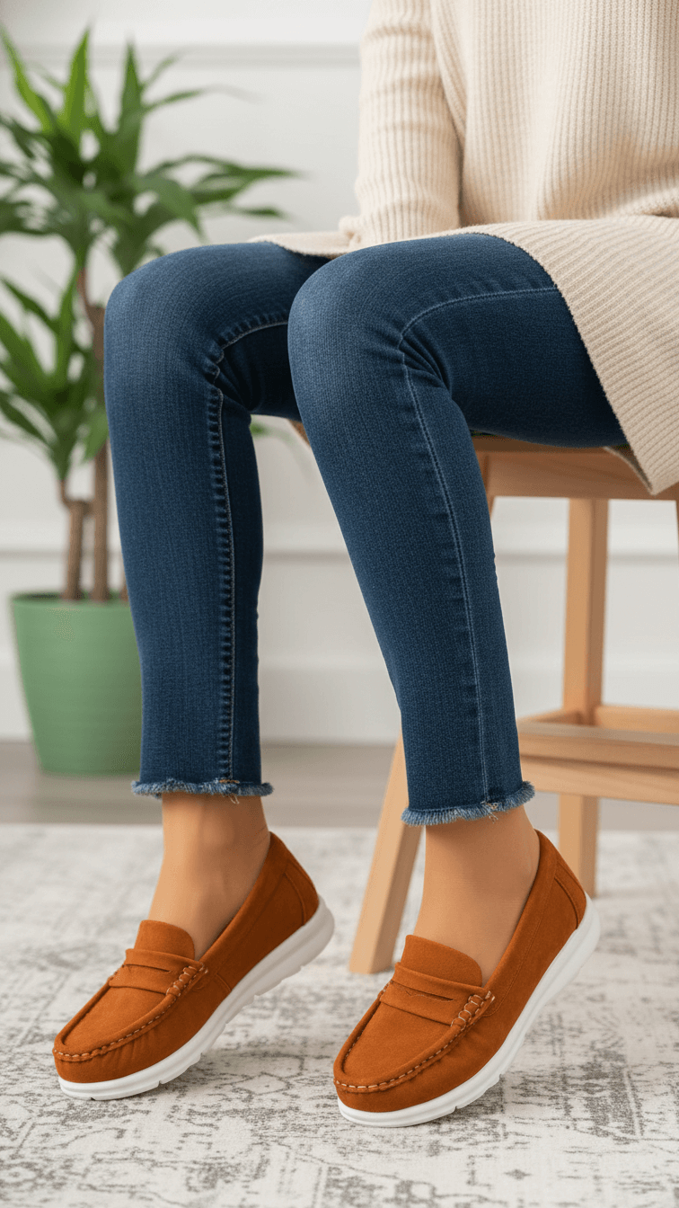 Tan Women Moccasin WN4551