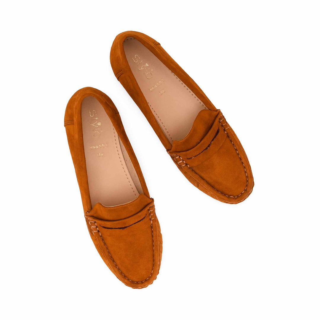 Tan Women Moccasin WN4551