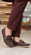 Coffee Moccasin For Ladies WN4553