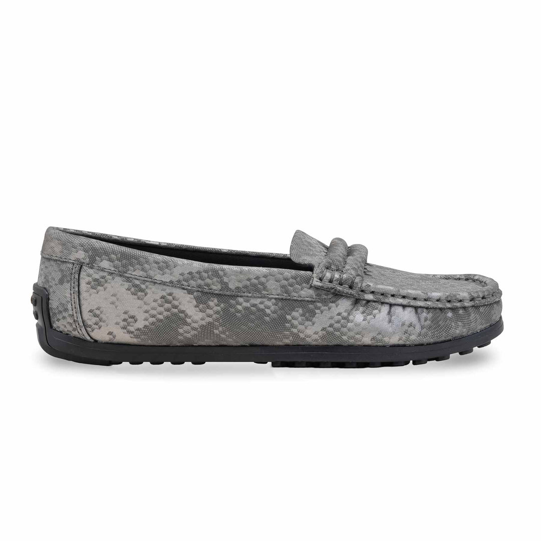 Grey Women Moccasin WN4553