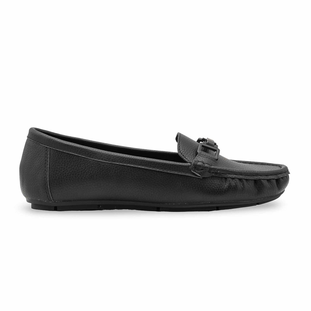 Black Women Moccasin WN4554