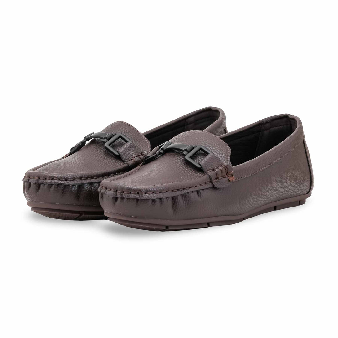 Brown Moccasin For Women WN4554
