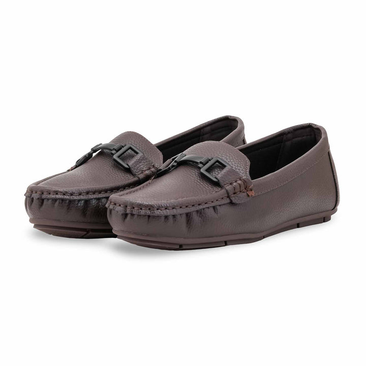 Brown Moccasin For Women WN4554