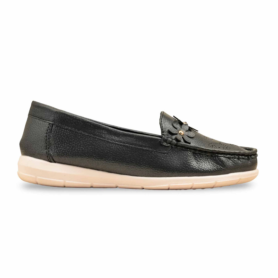 Black Moccasin For Ladies WN4559
