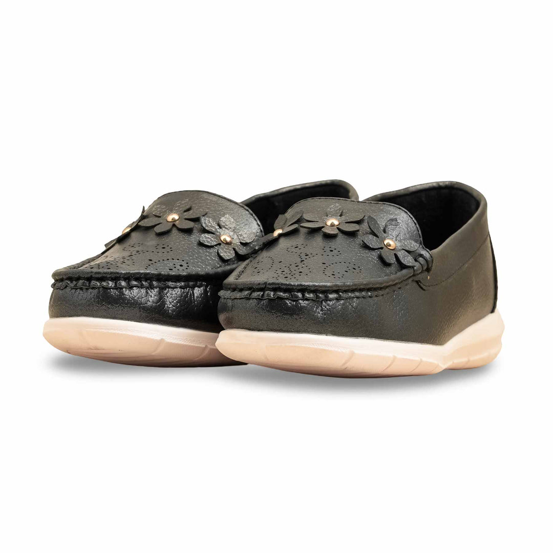 Black Moccasin For Ladies WN4559