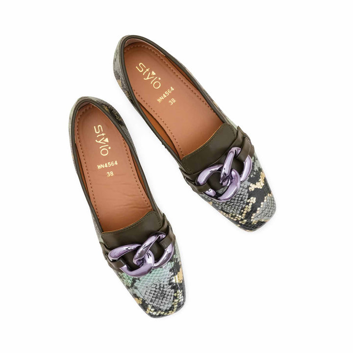 Green Moccasin WN4564