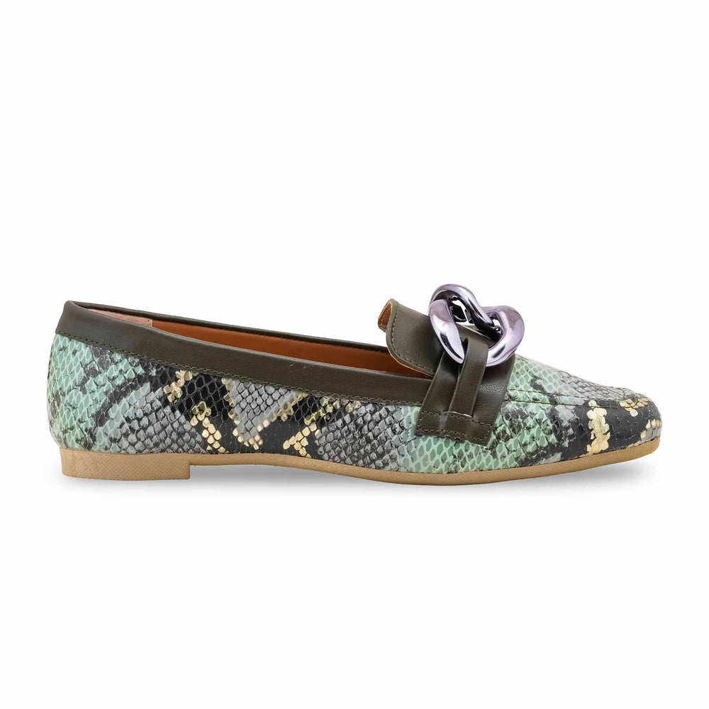 Green Moccasin WN4564