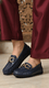 Blue Moccasin For Ladies WN4567