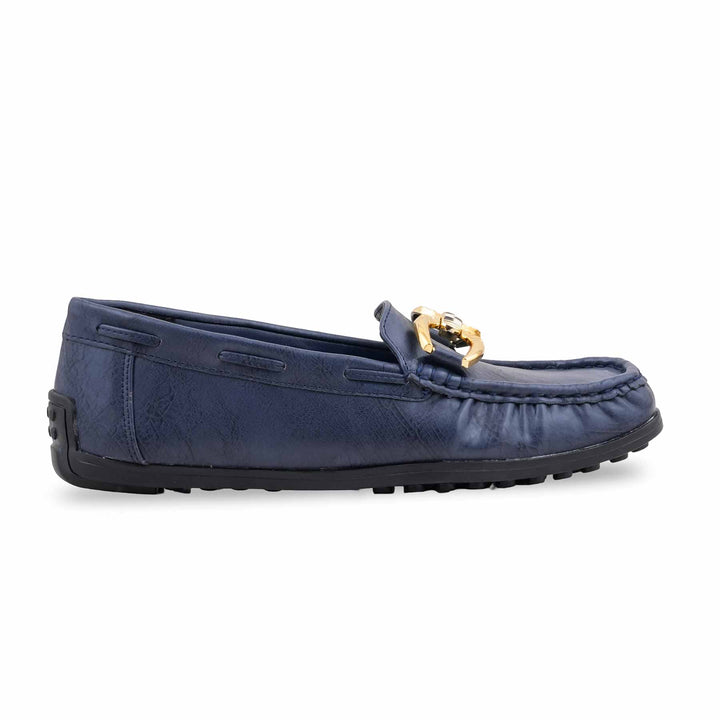 Blue Moccasin For Ladies WN4567