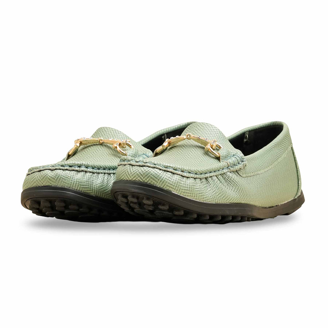 Seagreen Moccasin For Ladies WN4568