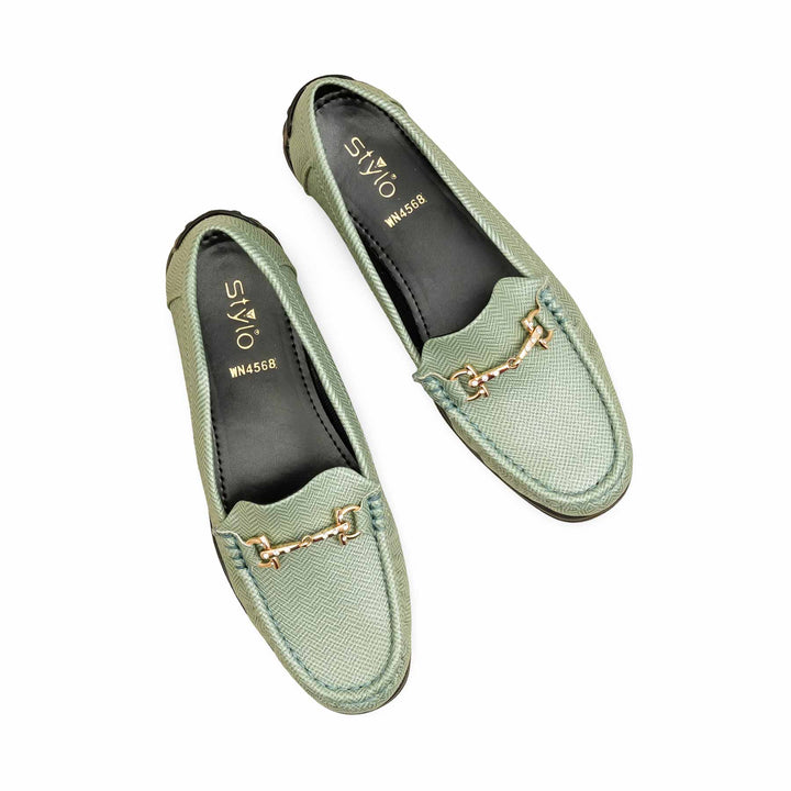 Seagreen Moccasin For Ladies WN4568