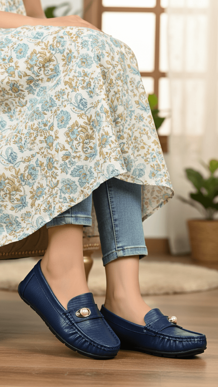 Blue Moccasin WN4569