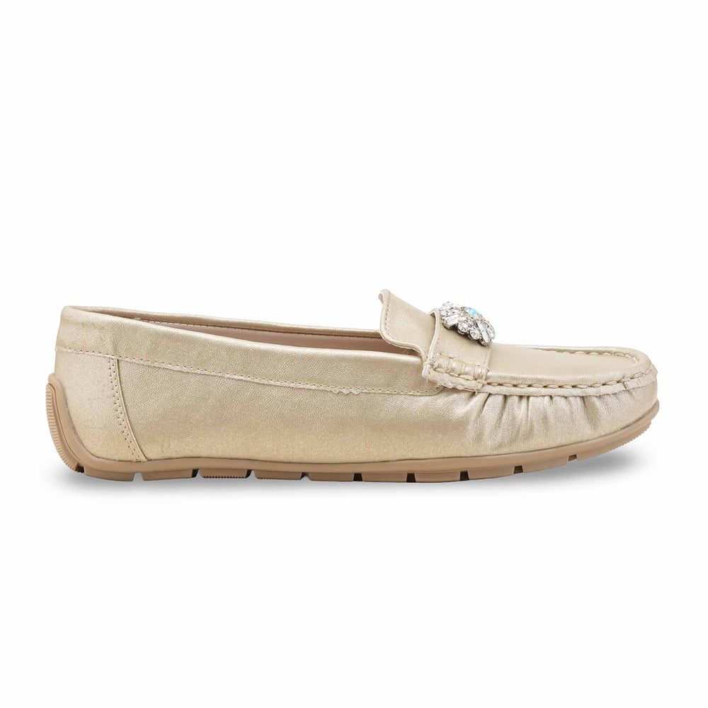 Golden Moccasin For Women WN4577