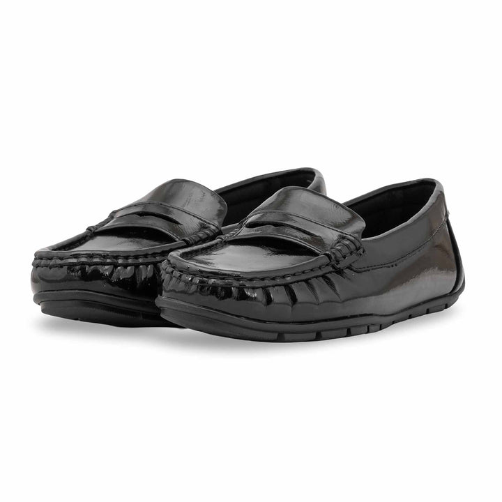 Black Moccasin For Women WN4578