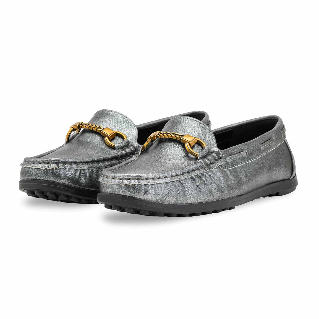 Grey Moccasin For Women WN4582