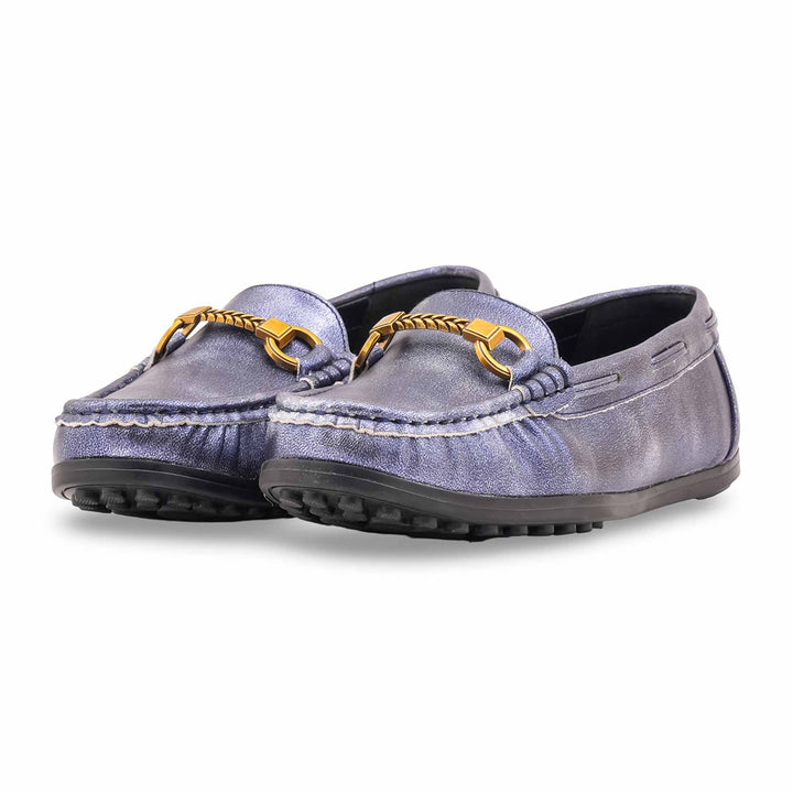 Navy Women Moccasin WN4582