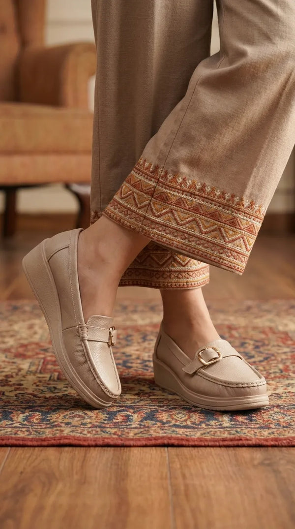 Fawn Moccasin For Ladies WN4586