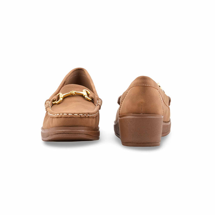 Brown Moccasin For Women WN4587
