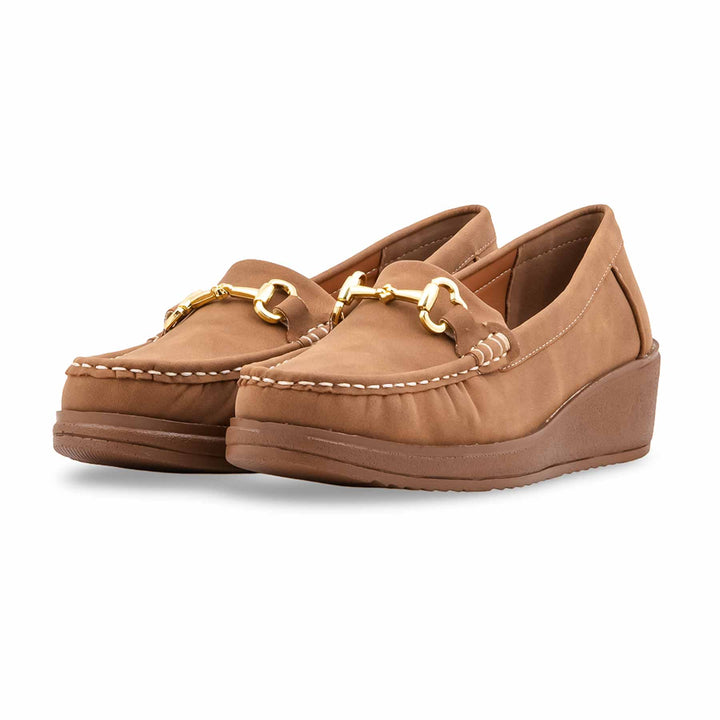 Brown Moccasin For Women WN4587