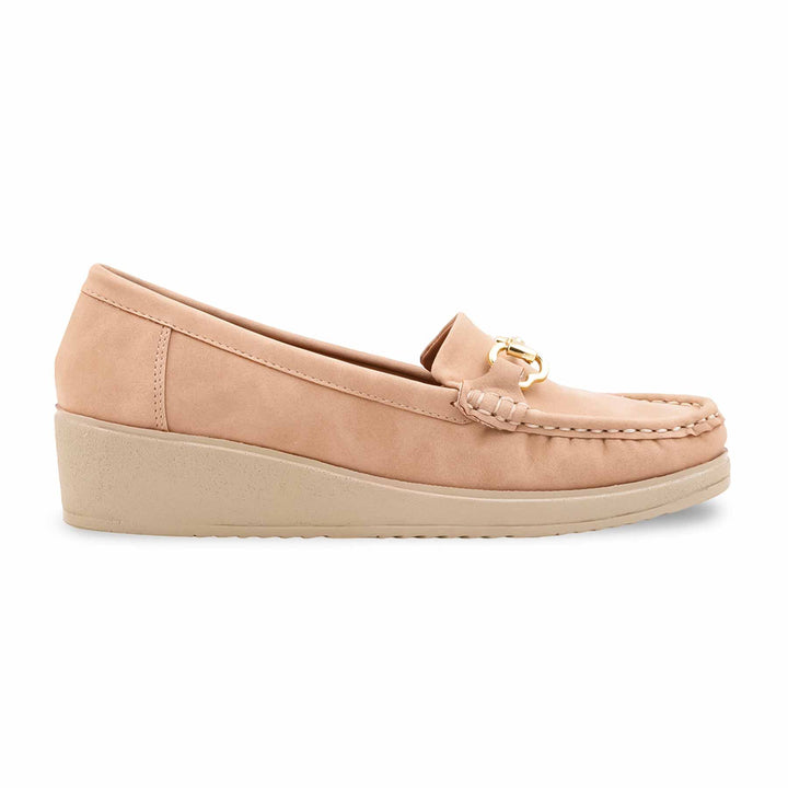 Beige Moccasin For Women WN4587
