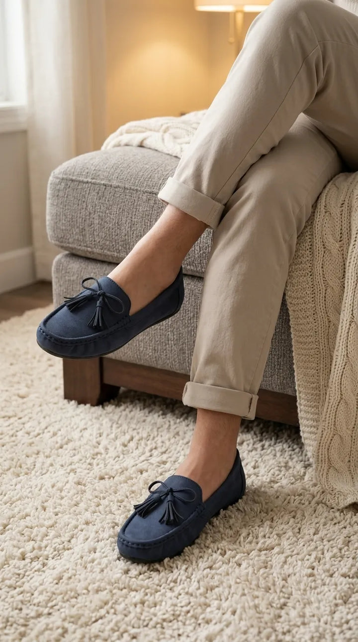 Blue Moccasin For Women WN4589