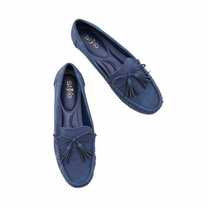 Blue Moccasin For Women WN4589