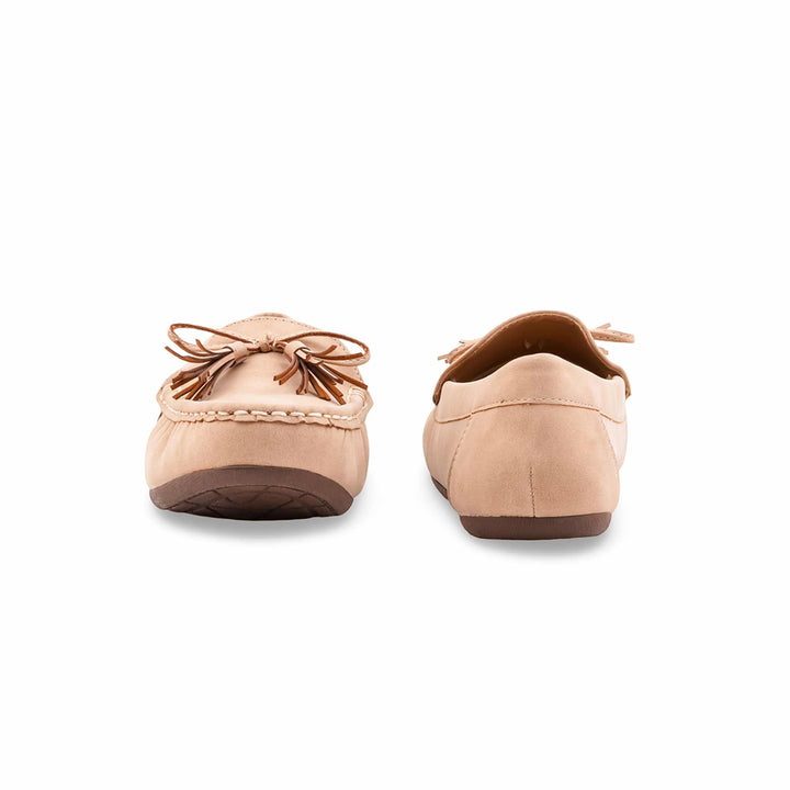 Beige Moccasin For Women WN4589