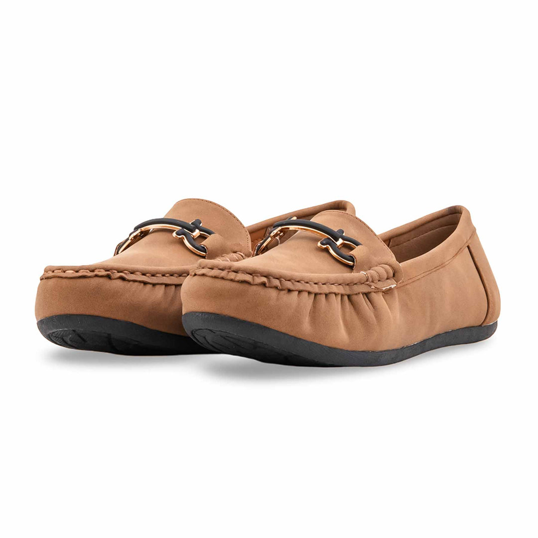 Brown Moccasin For Women WN4593