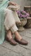 Brown Moccasin For Ladies WN4594