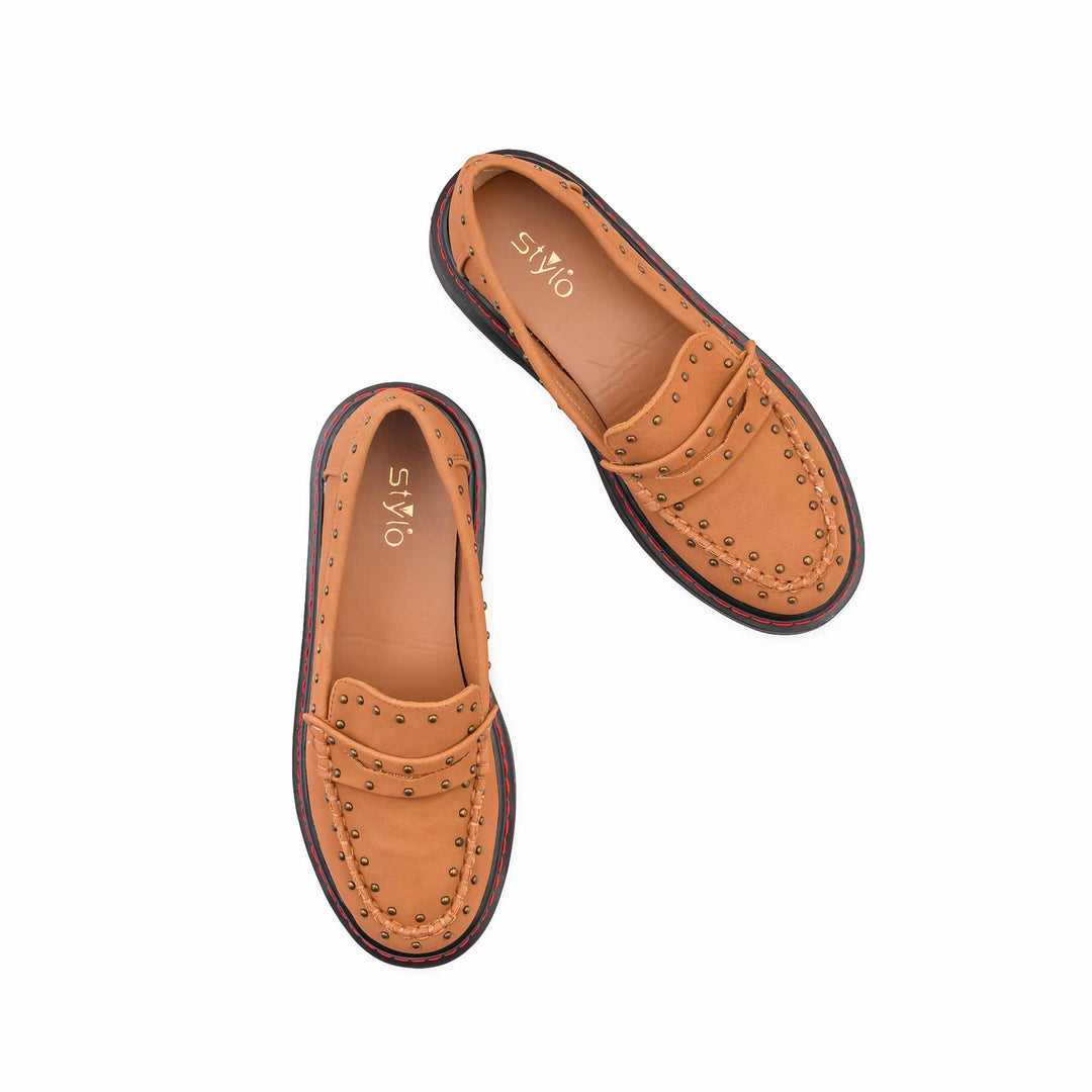 Mustard Moccasin For Ladies WN4596