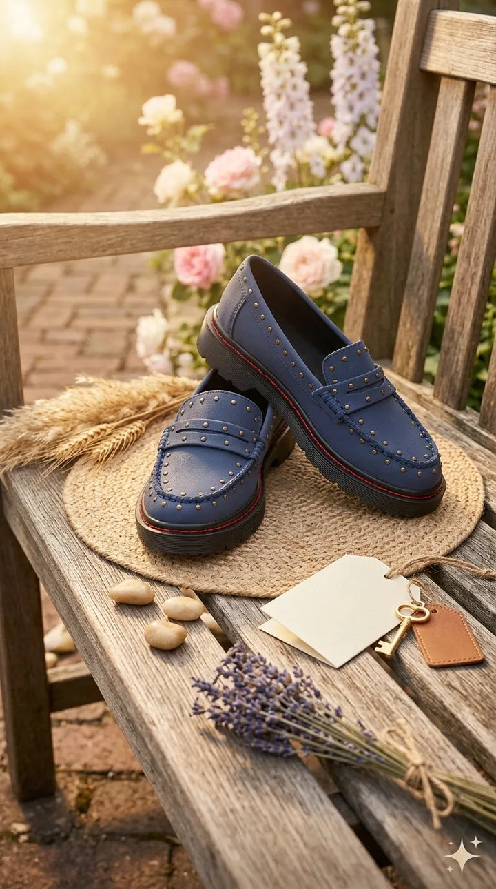 Blue Moccasin For Women WN4596
