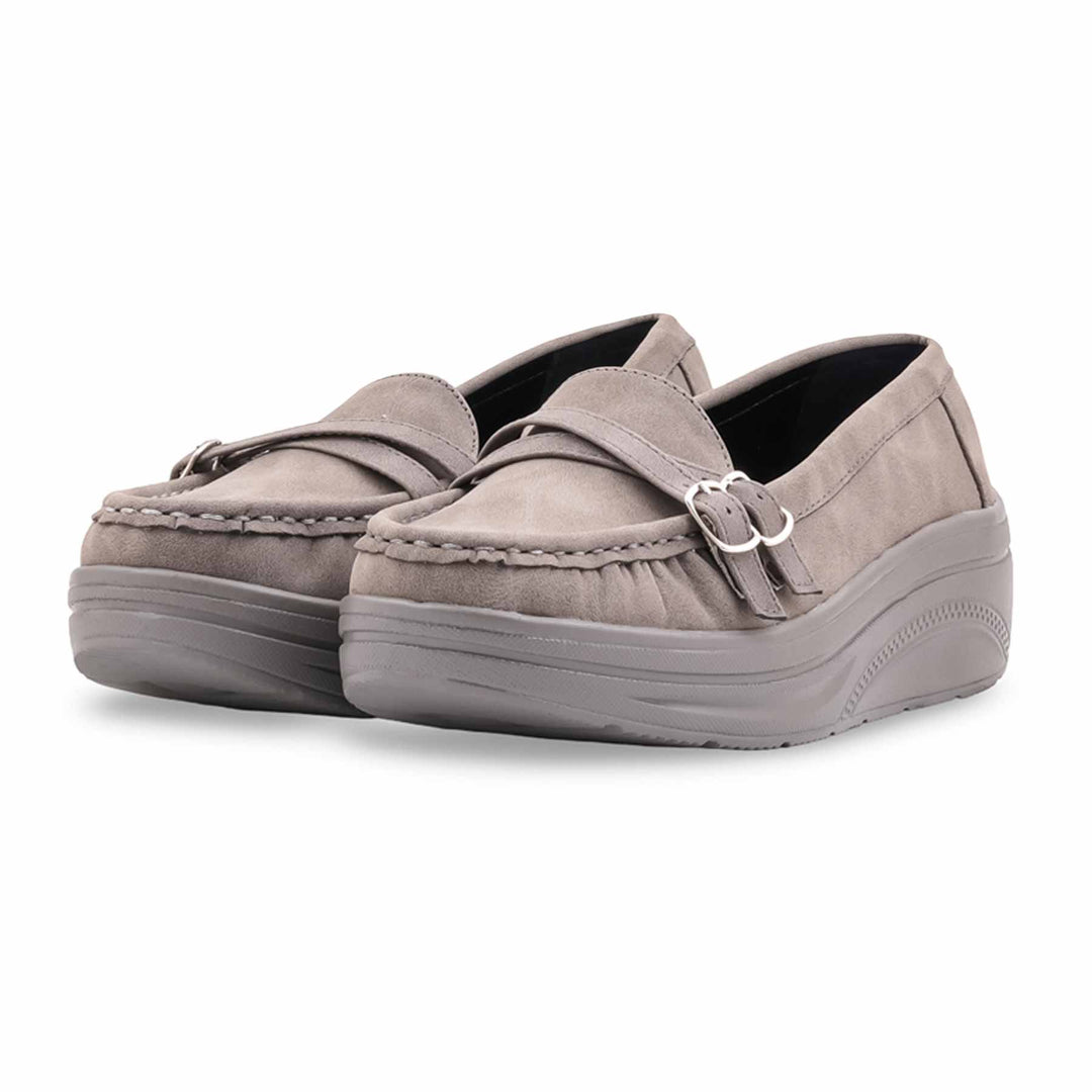 Grey Moccasin For Women WN4597