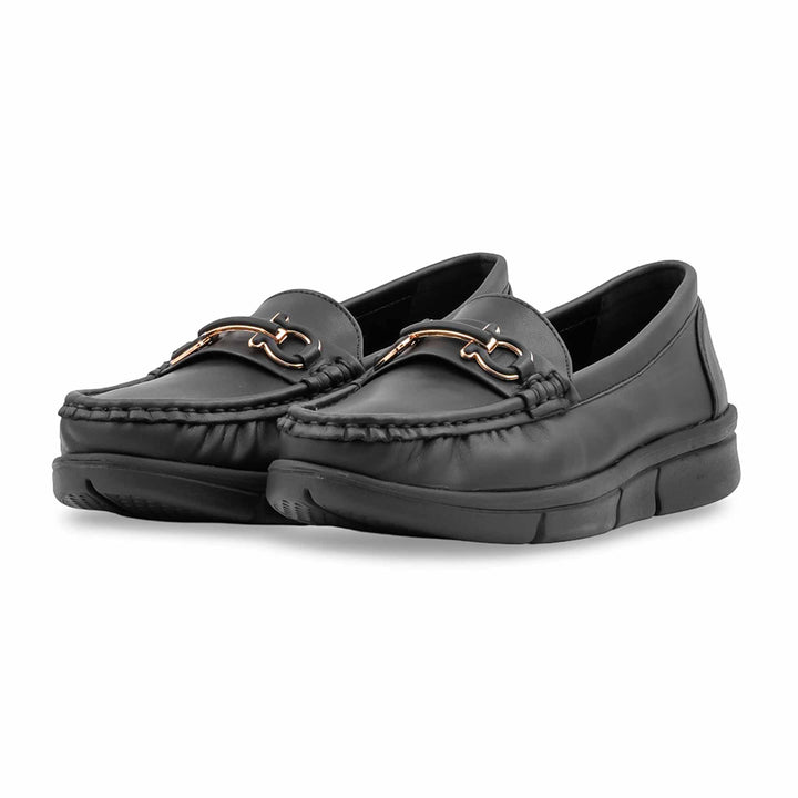 Black Moccasin For Women WN4598