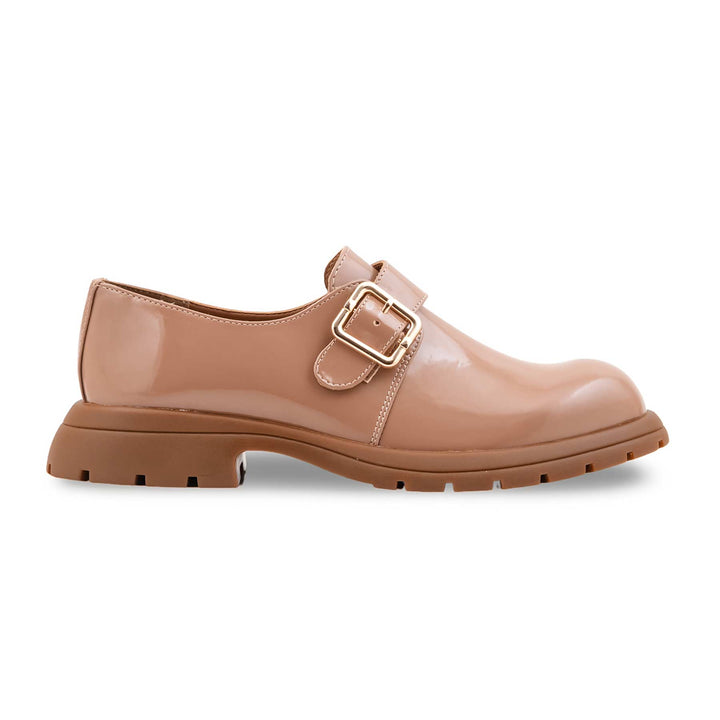Beige Moccasin For Women WN4599