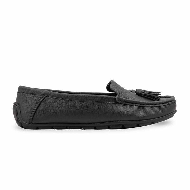 Black Moccasin For Women WN4606