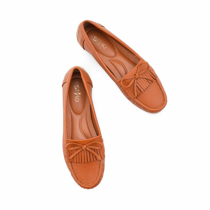 Tan Moccasin For Women WN4607