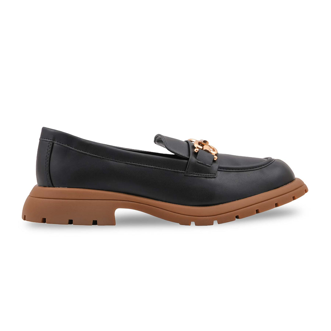 Black Moccasin For Ladies WN4617