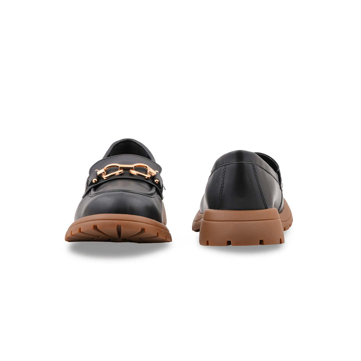 Black Moccasin For Ladies WN4617