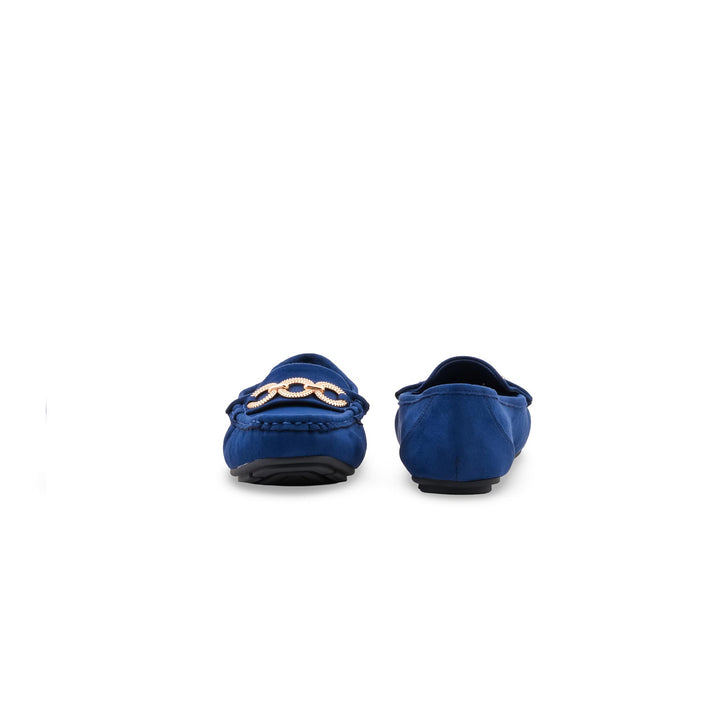 Navy Moccasin For Ladies WN4620