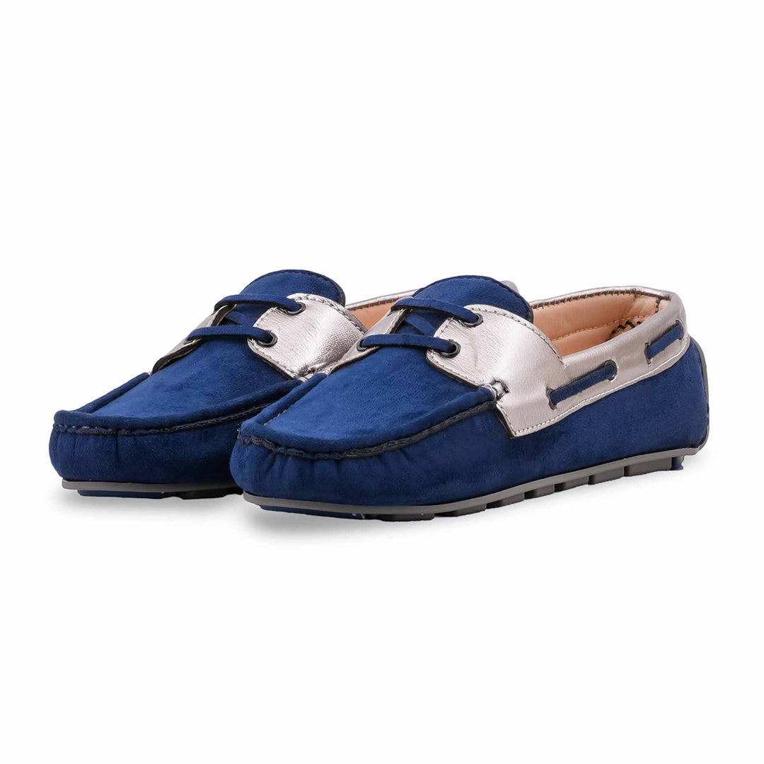 Navy Moccasin For Ladies WN4626