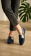 Navy Moccasin For Ladies WN4626