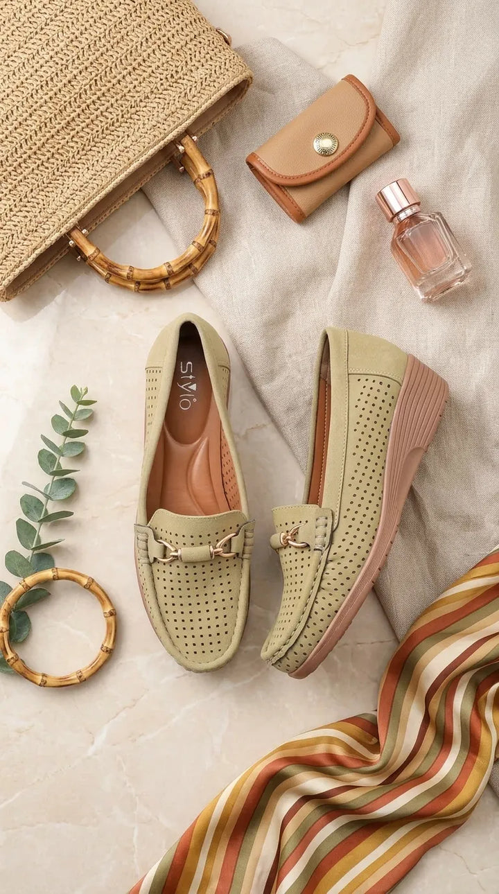 Mehndi Moccasin For Ladies WN4634