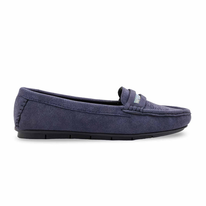 Navy Moccasin For Women WN4639