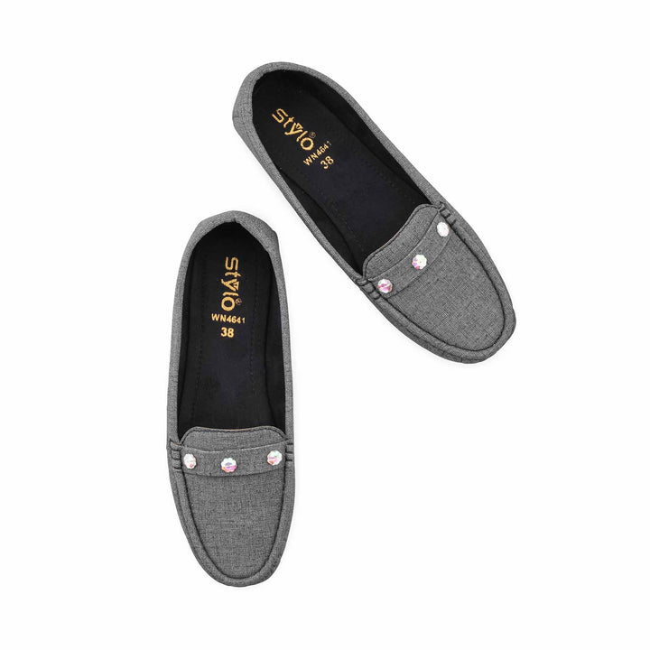 Grey Moccasin For Women WN4641