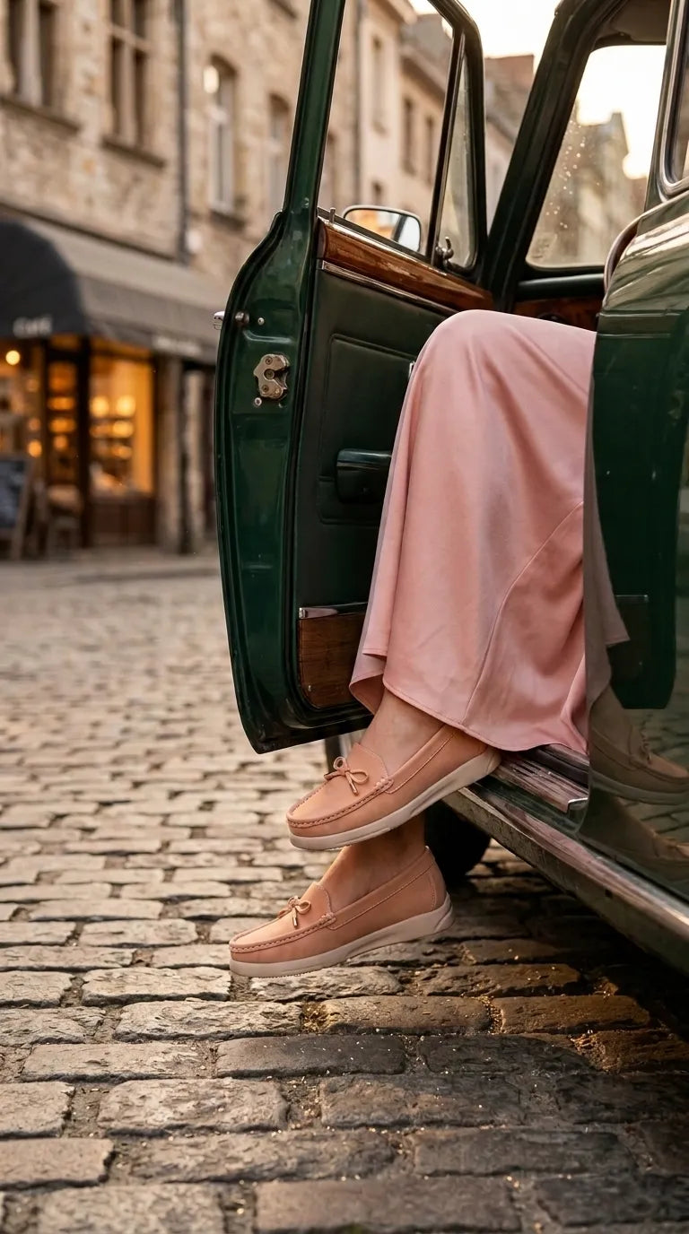 Pink Moccasin For Ladies WN4645