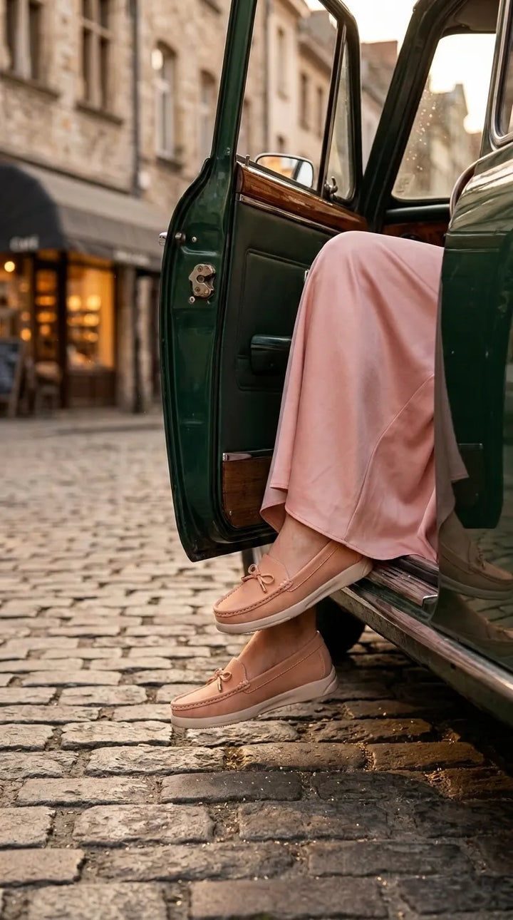 Pink Moccasin For Ladies WN4645