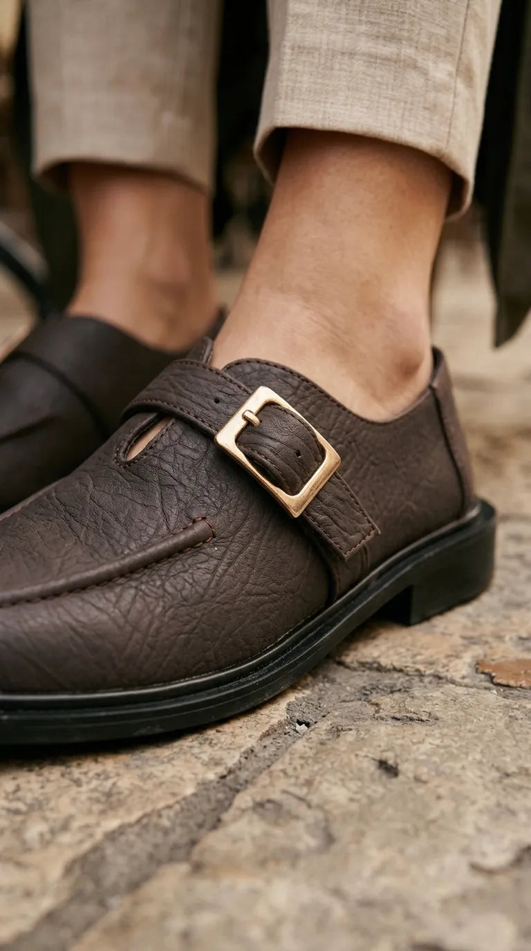 Brown Moccasin For Ladies WN4693