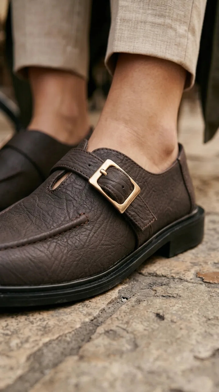 Brown Moccasin For Ladies WN4693