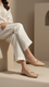 Beige Sling Back WN5360