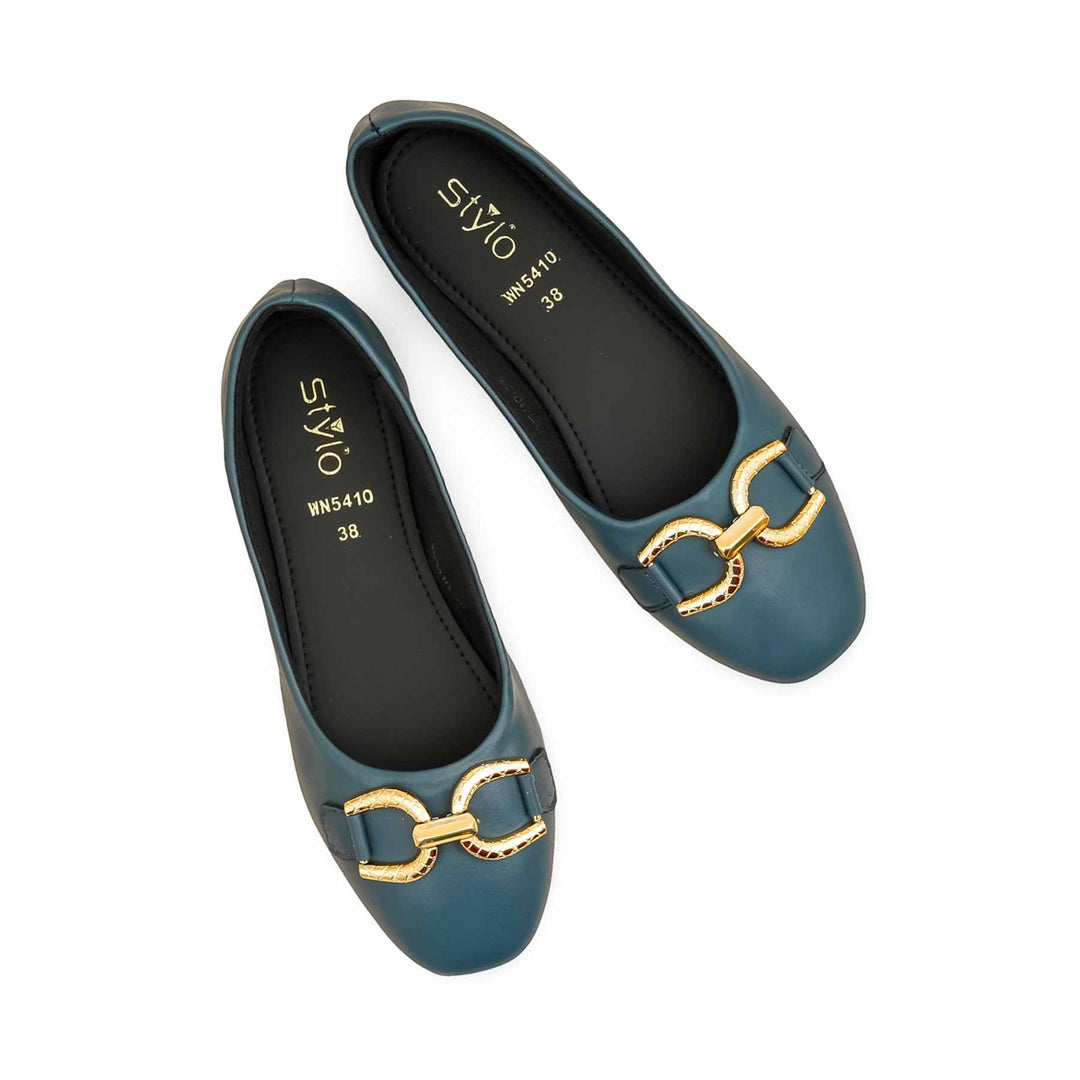 Blue Pumps For Ladies WN5410